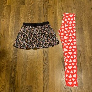 Floral and Heart Kids Bottoms Set from Old Navy